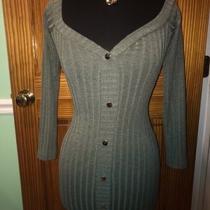 Windsor olive green bodycon dresses